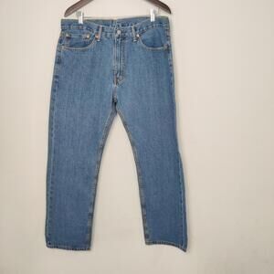 Levi’s 505 Straight Leg Jeans W36 L30 Classic Blue